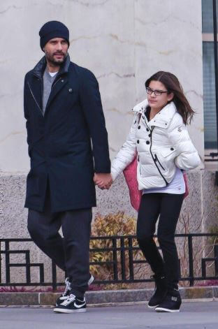 Maria Guardiola with her father Pep Guardiola.